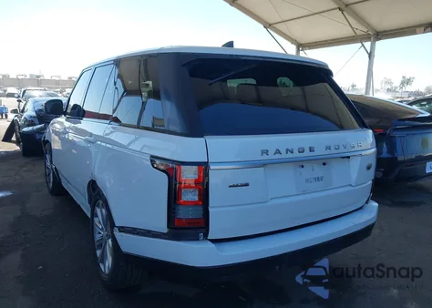 2017 Land Rover Range Rover 3.0L V6 Turbocharged Diesel Hse Td6 из США, поврежденный, VIN SALGS2FK1HA367095
